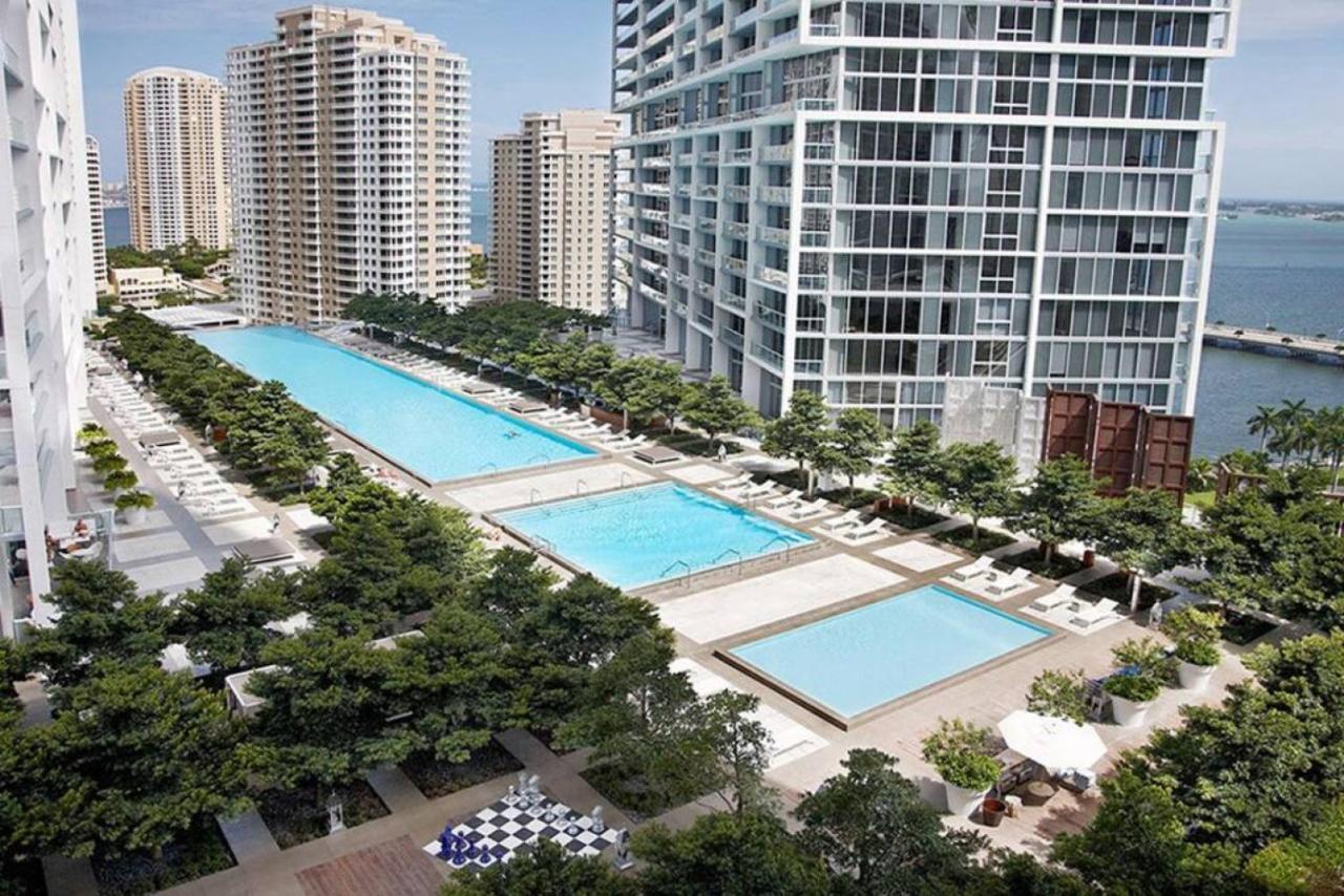 Beautiful One Bedroom Condo 16Ft Ceilings At The W Miami Esterno foto